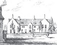 Old School House, Gresham's School, 1838