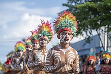 Culture parade in Biak Parade budaya di biak.jpg