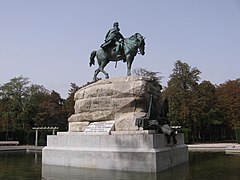 Monument au général Martínez Campos dans le parc du Retiro, par Mariano Benlliure, 1904-1907. La sculpture urbaine à Madrid est particulièrement importante.