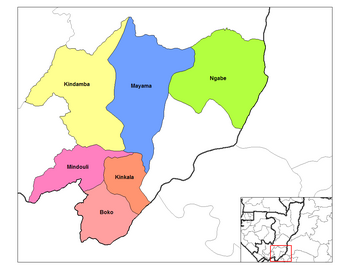 Kindamba District in the region