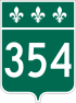 Route 354 shield