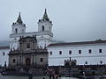 Kostol v meste Quito