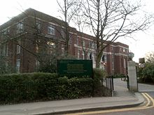 The main building of Regent's Business School London Regent's college 03.jpg
