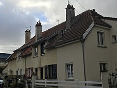 Maisons jumelées de la Cité Warnier-David.