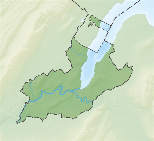 Location map/data/Canton of Geneva/docの位置（ジュネーヴ州内）