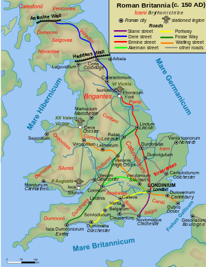 Map of Roman Britain