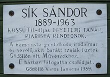 Sándor Sík