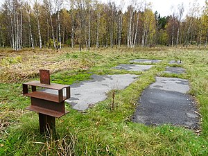 Skytterampen för 25 och 50 meter pistolskytte.