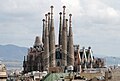 Antoni Gaudi projektuota Šv. Šeimos bažnyčia Barselonoje