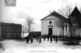 Place de l'eglise in 1905