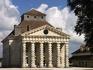 Verwaltungsgebäude der Saline Arc-et-Senans