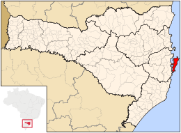 Santo Antonio de Lisboa (Florianopolis) – Localizzazione