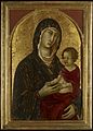 Сенья. Мадонна с младенцем. ок. 1310г. Миннеаполис, Институт искусств.