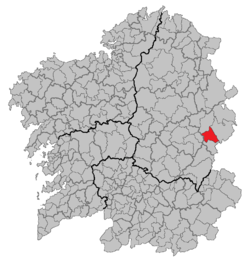 Location of As Nogais