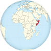 Somalia on the globe (Africa centered).svg