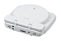 PSone with an LCD, rear view.