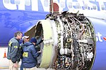 サウスウエスト航空1380便エンジン爆発事故のサムネイル