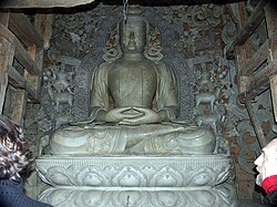 Scenes of Inner Taksang, temple hall, built just above the cave where Padmasambhava meditated