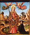 Свята Люсі й донор на колінах - Ладзаро Бастіані - 1480-1490