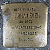 Stolperstein für Jona Leven