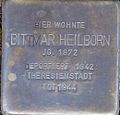 Stolperstein für Dittmar Heilborn (Lütticher Straße 67)