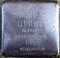 Stolperstein für Rolf Lenneberg (Frechener Straße 7)