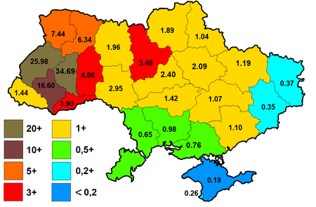 Wahlen in den Oblasten (Oblast-Parlamente, Oktober 2010)
