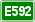 Tabliczka E592.svg