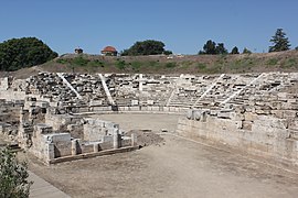 Premier théâtre antique de Larissa (dit « théâtre A »).