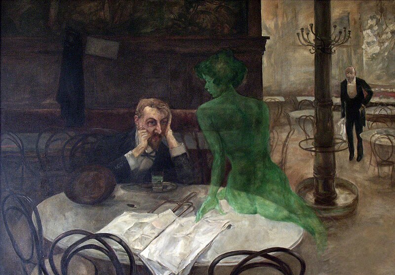 File:The Absinthe Drinker by Viktor Oliva.jpg