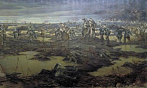 The Harvest of Battle by C R W Nevinson