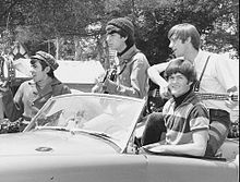 The Monkees in the spring of 1966, shortly after production for the first season had begun The Monkees 1967.jpg