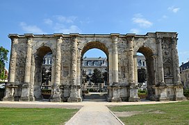 The Porte Mars in Reims.