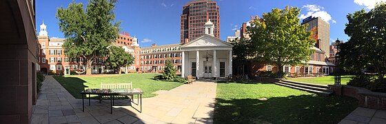 Timothy Dwight College courtyard