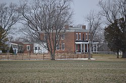 Farmstead on State Route 38 south of London