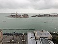 Çan kulesinden Venedik manzarası