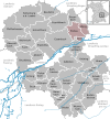 Lage der Verwaltungsgemeinschaft Wörth an der Isar im Landkreis Landshut
