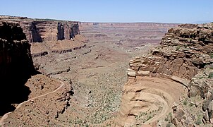 Shafer Trail Road.