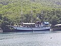 Voilier le Sagitta à Marigot Bay.