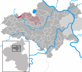 Kaart van Volkesfeld
