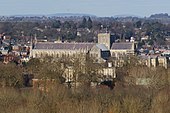 Winchester Cathedral – der Innenraum erstreckt sich hier nicht in den Vierungsturm