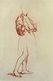 Édouard Manet: Studie zu Christus als Gärtner, um 1856, Privatsammlung