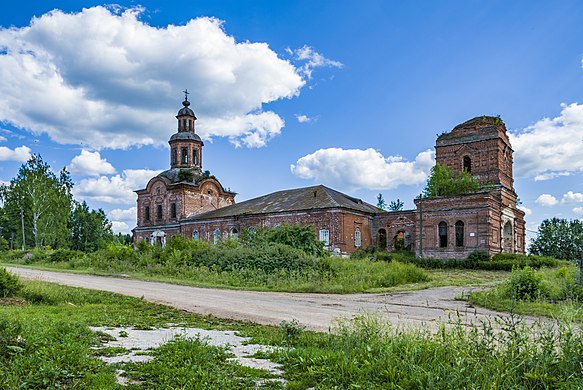 54. Церковь Сретения Господня, Березник, Кумёнский район, Кировская область Автор — Ele-chudinovsk