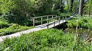 Brug 2172, parkbruggetje in de heemtuin