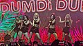 (G)I-dle performing "Dumdi Dumdi" at their San Francisco, U.S. concert on July 24, 2022.