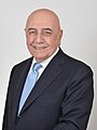 Adriano Galliani op 22 maart 2018 geboren op 30 juli 1944