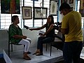 Panayam ng TV Patrol Bicol kay Cirujales ng sa Buklat Art and Book Expo 2018 Lungsod ng Naga