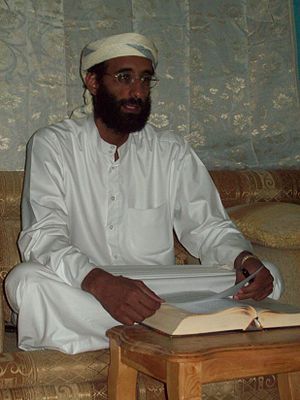 Imam Anwar al-Awlaki in Yemen October 2008, ta...