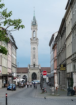 Tower with steeple