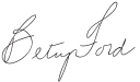 Cursive signaure in ink